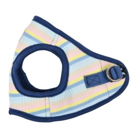 harnais veste pour chien bleu maire pinkaholic de profil