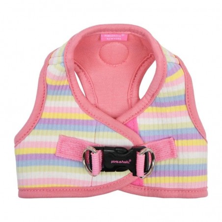 harnais veste pour chien rose maire pinkaholic de dos