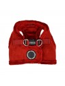 Harnais Veste pour chien rouge TERRY Puppia de dos
