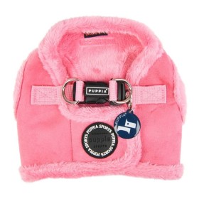 Harnais Veste pour chien rose TERRY Puppia de dos