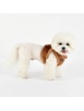 chien de profil avec le Harnais Veste pour chien beige TERRY Puppia