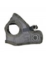 Harnais Veste pour chien gris TERRY Puppia de profil