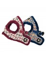 Harnais Veste pour chien KENT Puppia disponible en rouge ou bleu