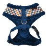 Harnais pour chien bleu KENT Puppia de dos