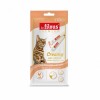 friandises crémeuses pour chat poulet et saumon Les Filous dans leur emballage
