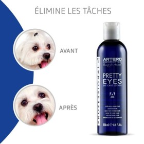 Avantages du nettoyant yeux pour chien pretty eyes artero