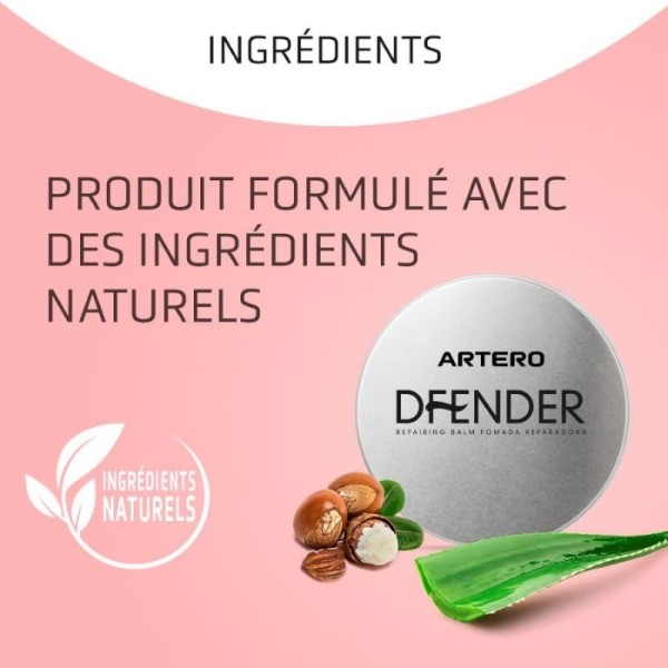 crème réparatrice pour chien et chat dfender Artero avec des ingrédients naturels