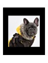 chien avec doudoune pour chien marron avec harnais intégré Orson Puppia
