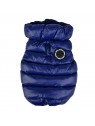 doudoune pour chien bleu marine ULTRALIGHT Puppia de dos