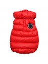 doudoune pour chien rouge ULTRALIGHT Puppia® de dos