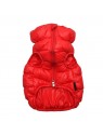 doudoune pour chien rouge ULTRALIGHT Puppia® de face