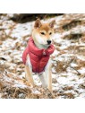 chien avec la doudoune pour chien rouge ULTRALIGHT Puppia®