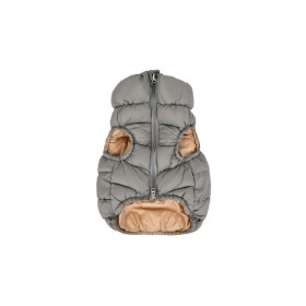 Doudoune pour chien grise ULTRALIGHT Puppia® de face