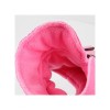 doublure en polaire du manteau pour chien rose avec harnais intégré Mountaineer Puppia