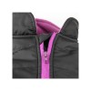 col de manteau pour chien noir avec harnais intégré Mountaineer Puppia