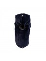 manteau pour chien bleu marine palace martin sellier de dos
