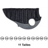 doudoune pour chien réversible noir gris red dingo disponible en plusieurs tailles
