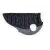 doudoune pour chien réversible noir gris red dingo côté noir