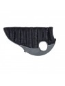 doudoune pour chien réversible noir gris red dingo côté noir