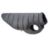 doudoune pour chien réversible noir gris red dingo côté gris