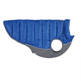 doudoune pour chien réversible bleu turquoise red dingo