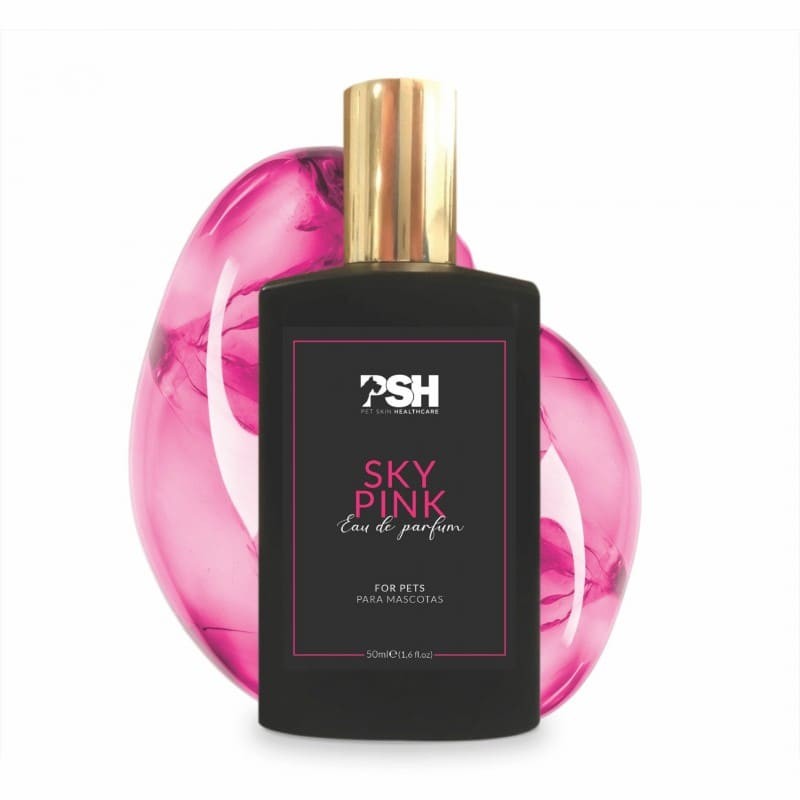 Eau de parfum pour chien Sky Pink PSH élégante