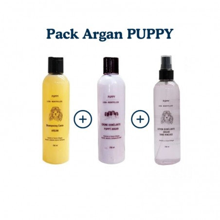 pack pour chien à l'argan PUPPY