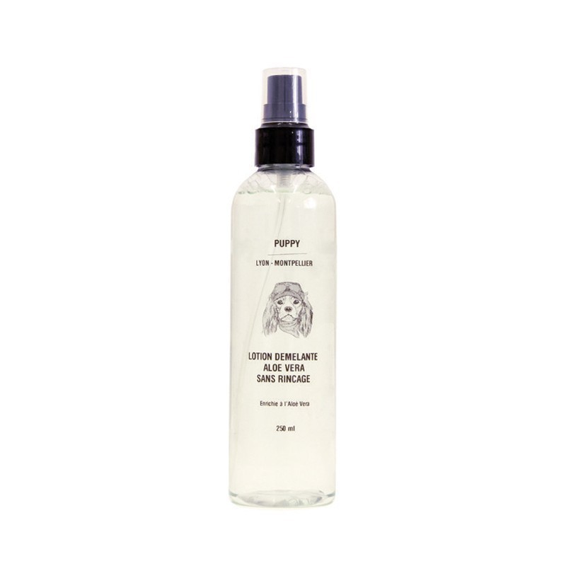 Lotion démêlante pour chien à l'aloe vera PUPPY