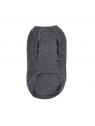 Pull pour chien gris coeur martin sellier de face