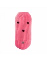 pull pour chien rose coeur martin sellier de dos