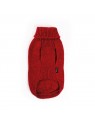 pull pour chien rouge rock martin sellier de face