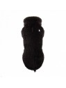 polaire pour chien noire douillette martin sellier de dos
