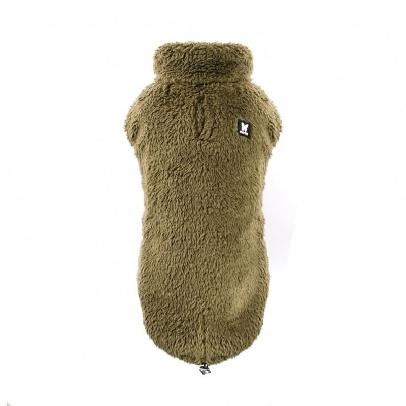 polaire pour chien kaki douillette martin sellier de dos