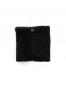 snood pour chien noir douillet martin sellier de dos