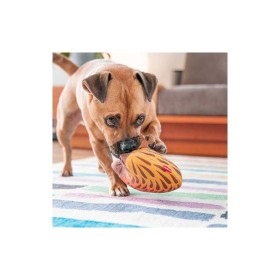 Chien qui joue avec le Jouet durable pour chien échnidé Red Dingo