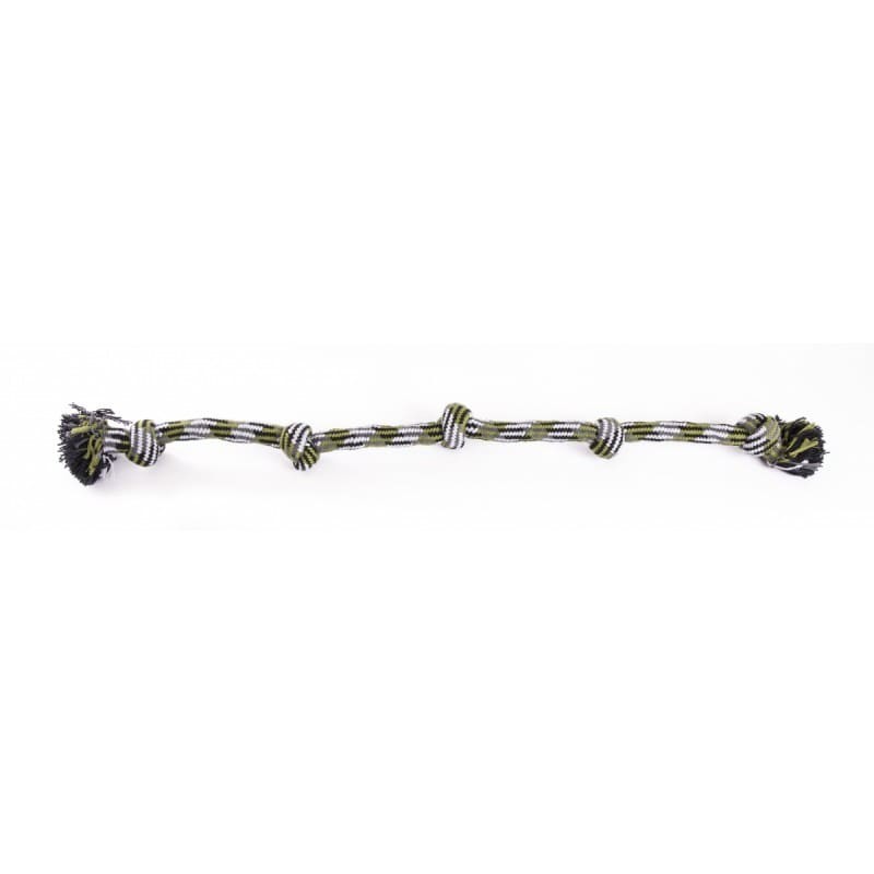 Jouet pour chien corde 5 noeuds camouflage MARTIN SELLIER