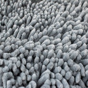 détail du Tapis de fouille pour chien circulaire gris Doogy