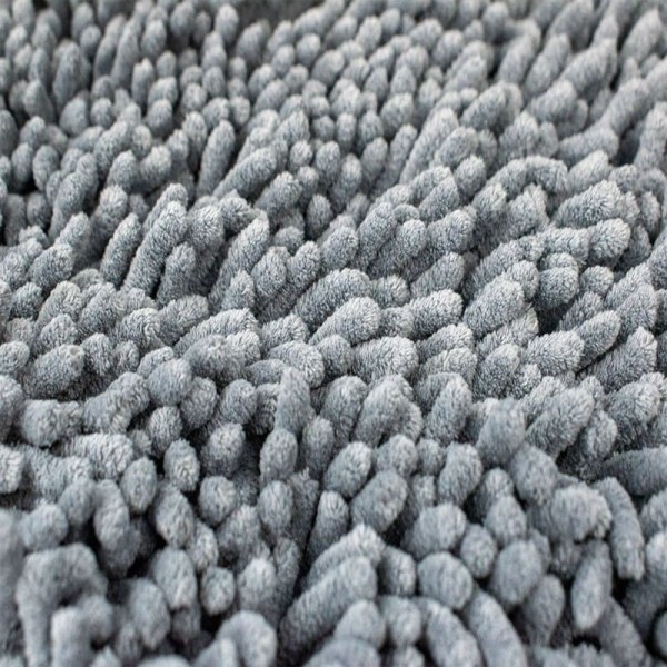 détail du tapis de fouille pour chien circulaire gris Doogy