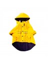 imperméable pour chien jaune saint malo martin sellier de face