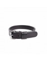 Collier pour chien en cuir noir collection 107 MARTIN SELLIER
