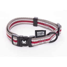 Collier POUR chien réglable trio gris MARTIN SELLIER