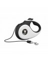 laisse pour chien rétractable cordon blanche 2 soft martin sellier
