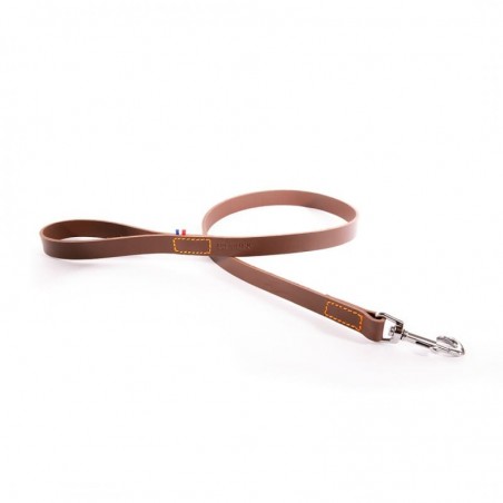 laisse pour chien en cuir marron collection 499 martin sellier