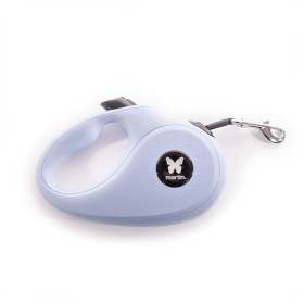 laisse pour chien rétractable sangle parme instinct martin sellier