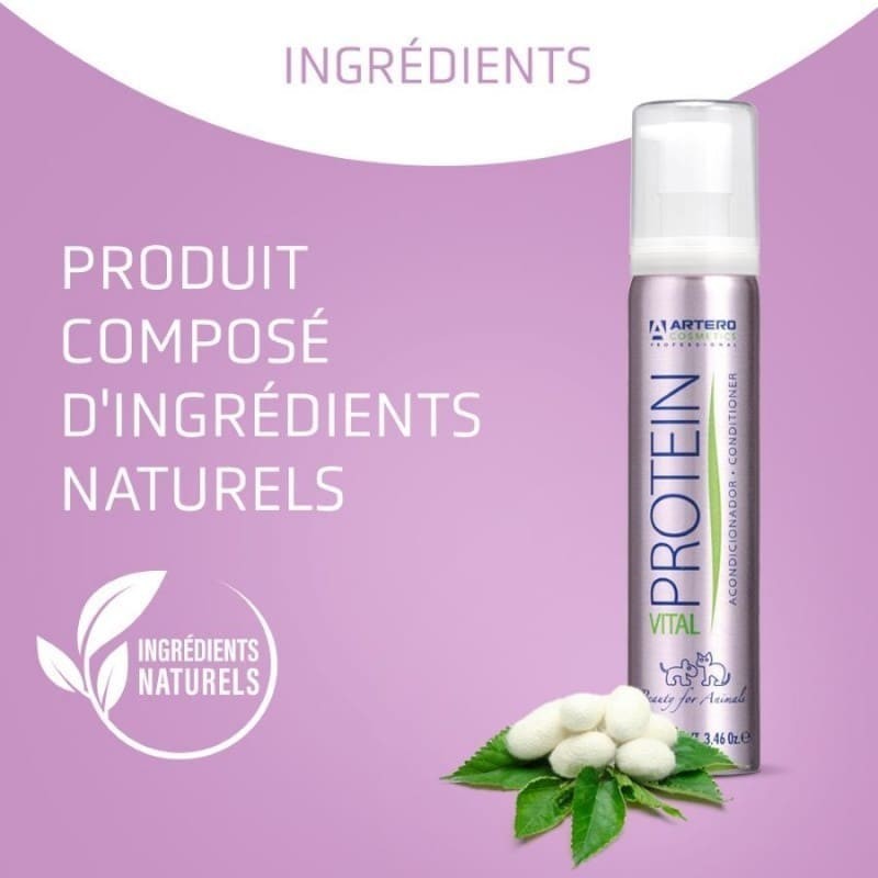 après shampooing pour chat protein vital Artero ingrédients naturels
