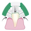 dessin utilisation brosse à dents pour chat triple tête Bugalugs