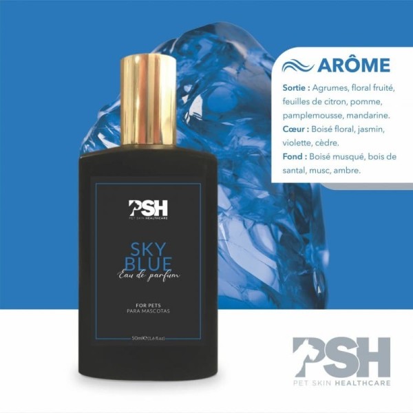 senteurs eau de parfum pour chat sky blue PSH