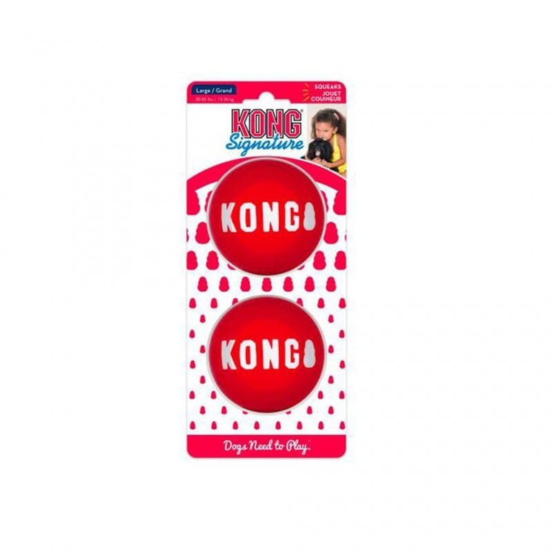 Balls pour chien Signature KONG taille L