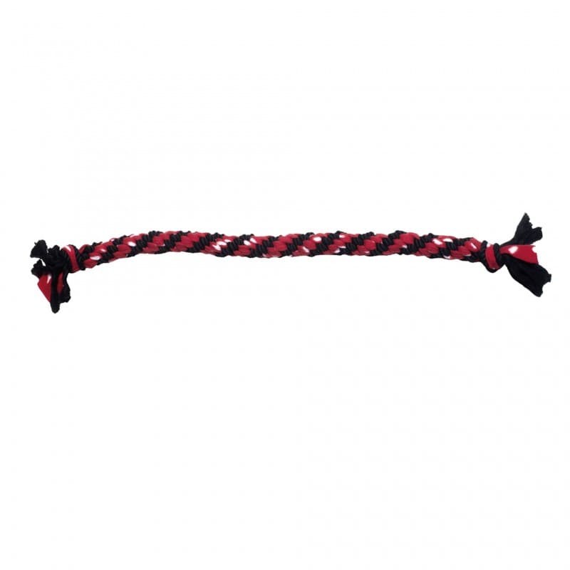 Jouet pour chien Signature Dual Knot Rope KONG à l'horizontal