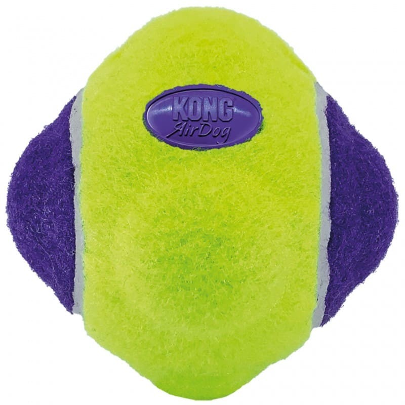 Jouet pour chien airdog knobby ball KONG de dos